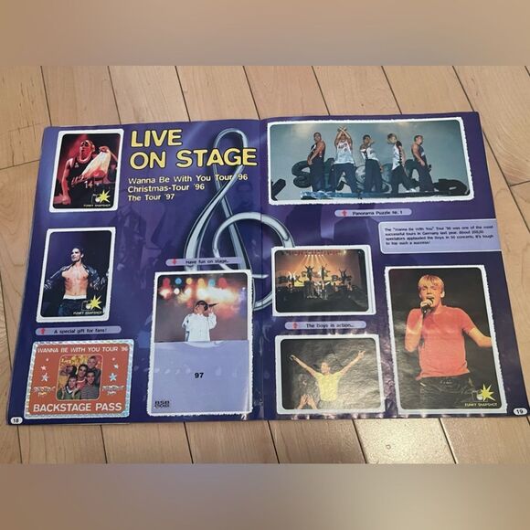 Backstreet Boys collectible sticker book - Picture 7 of 10